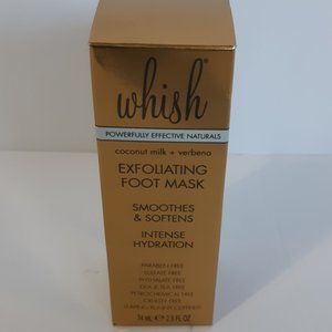 Whish Exfoliating Foot Mask New In Box Sealed